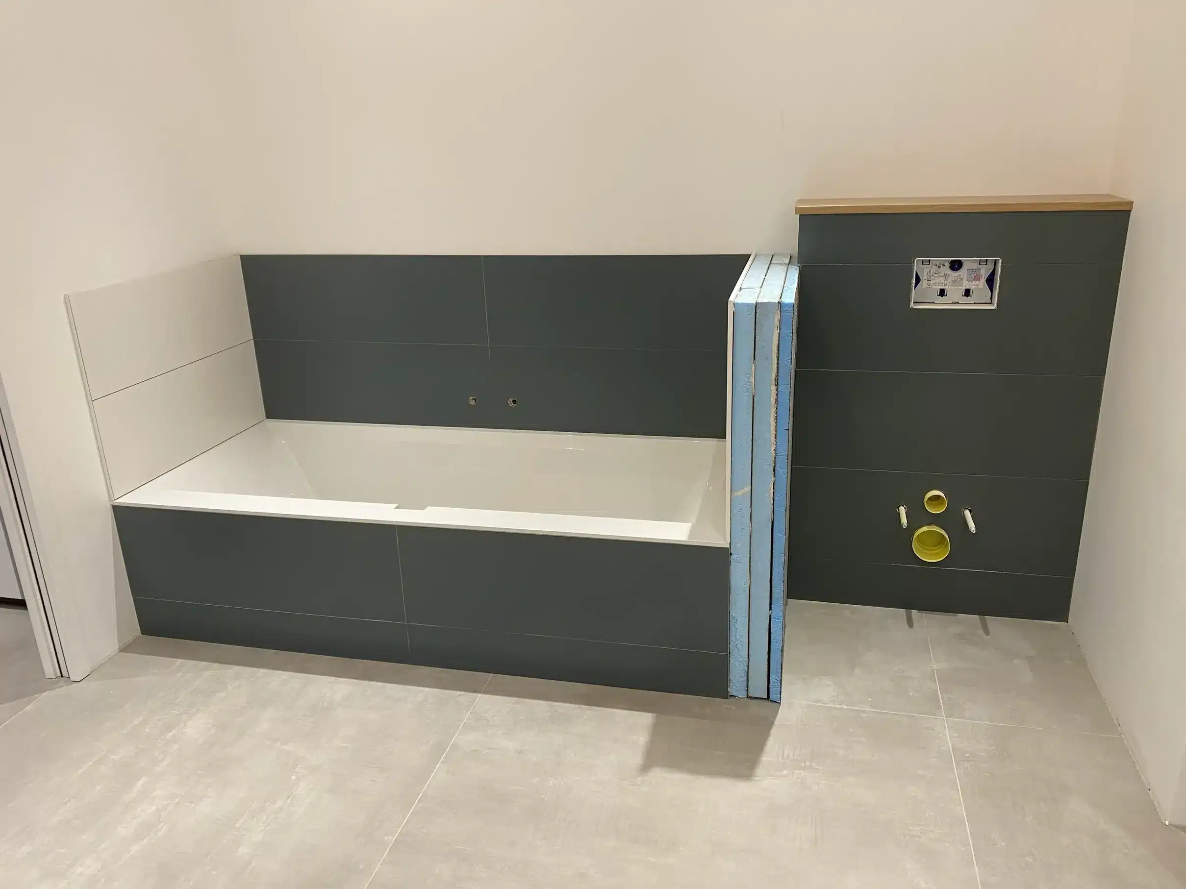 pinaud maçonnerie île de ré salle de bains carrelage dallage