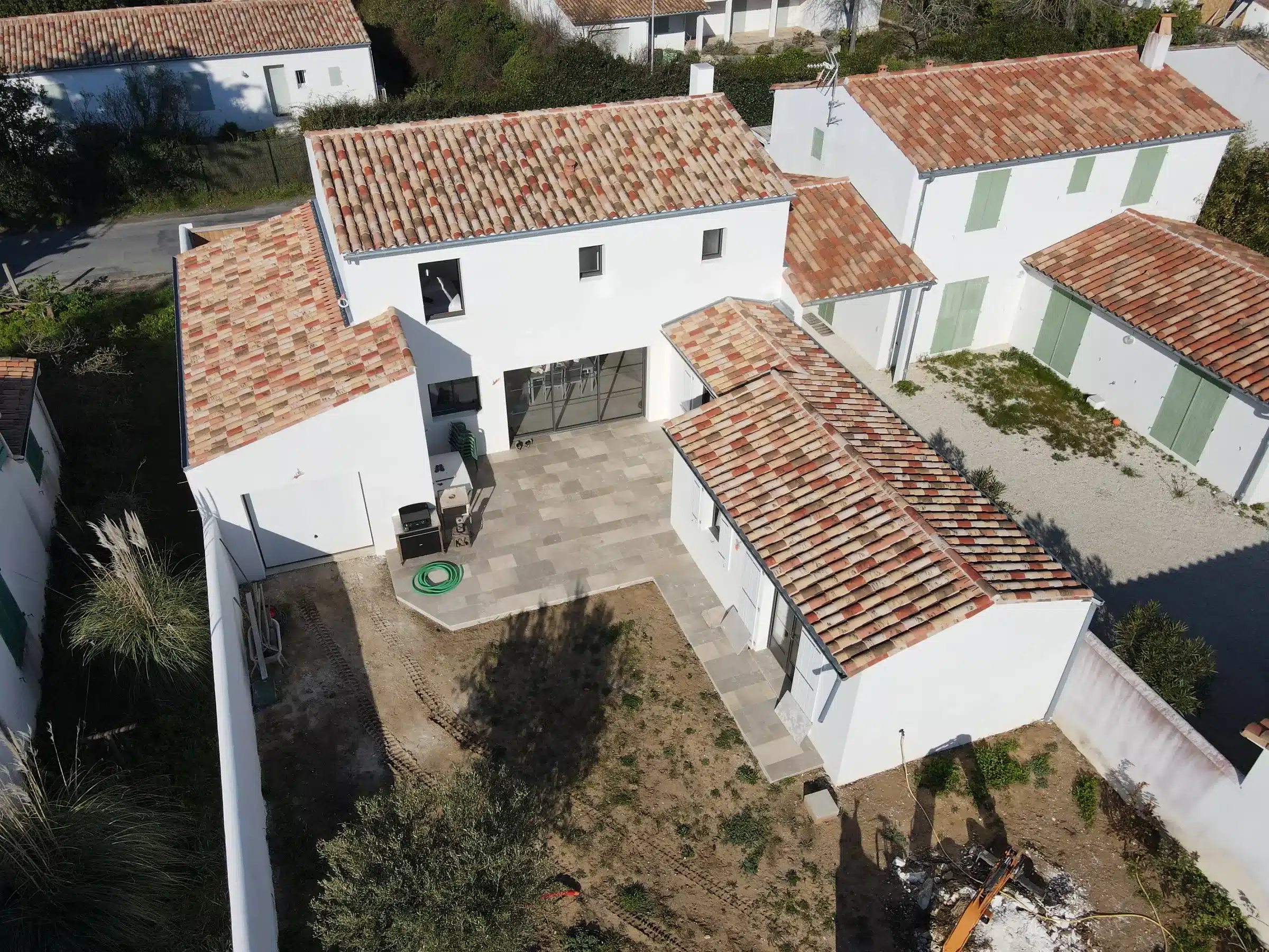 pinaud maçonnerie île de ré dallage carrelage salle de bains