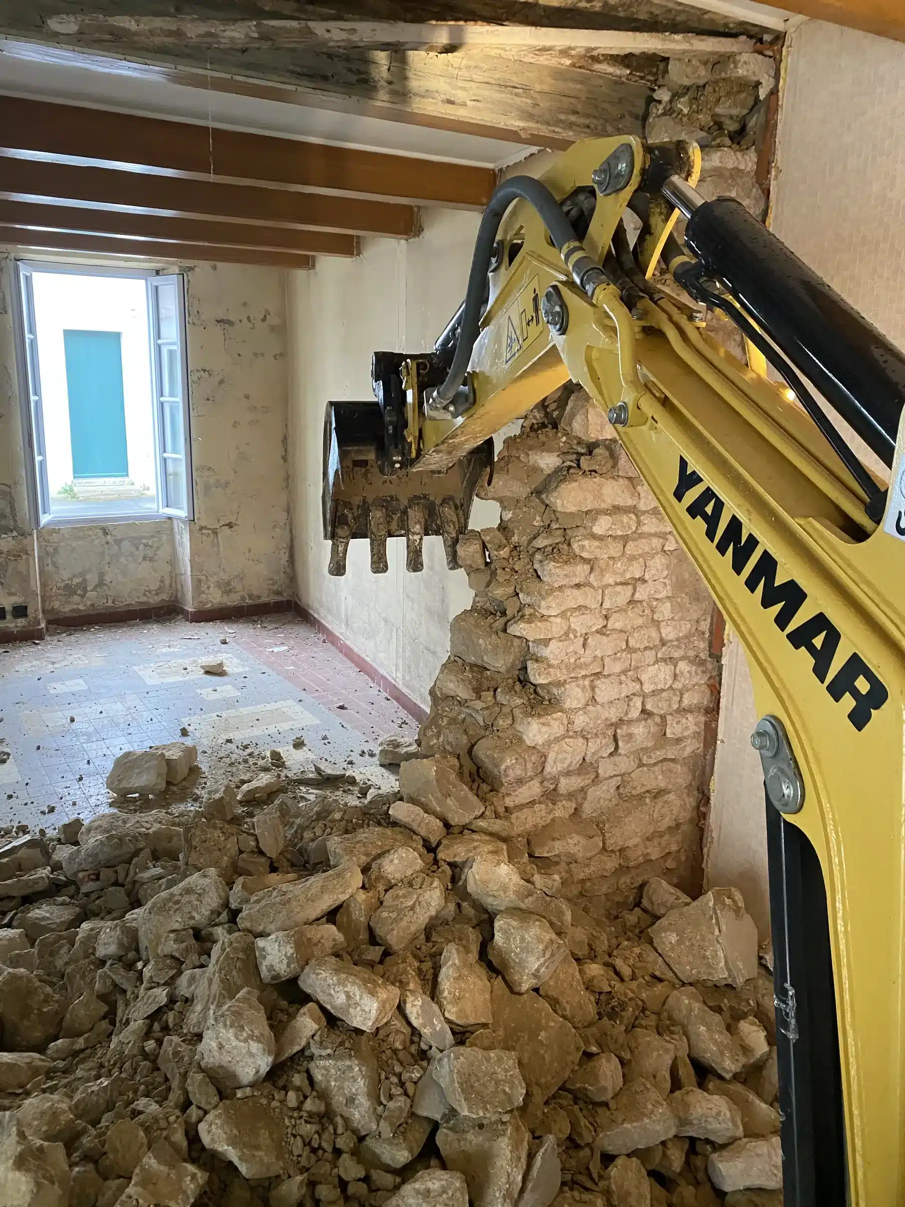 pinaud maçonnerie île de ré dallage carrelage salle de bains